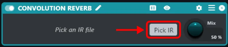 Pick IR dialog, selecting "Plate"
